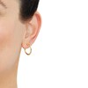 Thumbnail Image 6 of Hollow Hoop Earrings Set 10K Yellow Gold