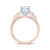 Thumbnail Image 3 of Monique Lhuillier Bliss Oval-Cut Lab-Grown Diamond Engagement Ring 2 ct tw 18K Two-Tone Gold