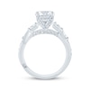 Thumbnail Image 3 of Monique Lhuillier Bliss Round-Cut Lab-Grown Diamond Engagement Ring 2-5/8 ct tw 18K White Gold