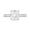 Thumbnail Image 3 of Neil Lane Artistry Cushion-Cut Lab-Grown Diamond Engagement Ring 3-5/8 ct tw 14K White Gold