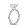 Thumbnail Image 2 of Neil Lane Artistry Emerald-Cut Lab-Grown Diamond Engagement Ring 2-1/2 ct tw 14K White Gold