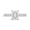 Thumbnail Image 2 of Neil Lane Artistry Emerald-Cut Lab-Created Diamond Engagement Ring 2-1/2 ct tw 14K White Gold