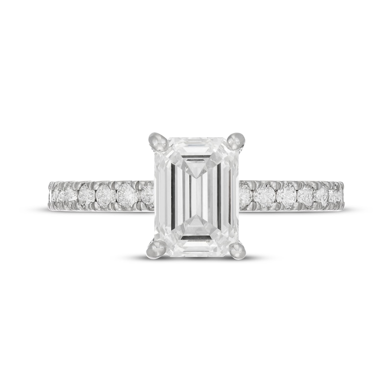 Neil Lane Artistry Emerald-Cut Lab-Created Diamond Engagement Ring 2-1/2 ct tw 14K White Gold