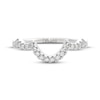 Thumbnail Image 9 of THE LEO Legacy Lab-Grown Diamond Scalloped Wedding Band 1/4 ct tw 14K White Gold