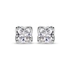Thumbnail Image 1 of THE LEO Legacy Eternal Light Lab-Created Diamond Cushion-Cut Solitaire Stud Earrings 5 ct tw 14K White Gold (F/VS2)