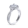 Thumbnail Image 1 of THE LEO Legacy Lab-Created Diamond Princess-Cut Engagement Ring 2 ct tw 14K White Gold