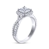Thumbnail Image 5 of THE LEO Legacy Lab-Grown Diamond Princess-Cut Engagement Ring 2 ct tw 14K White Gold