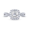 Thumbnail Image 2 of THE LEO Legacy Lab-Created Diamond Princess-Cut Engagement Ring 2 ct tw 14K White Gold