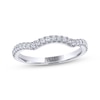 Thumbnail Image 8 of THE LEO Legacy Lab-Grown Diamond Wedding Band 1/4 ct tw 14K White Gold