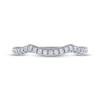 Thumbnail Image 10 of THE LEO Legacy Lab-Grown Diamond Wedding Band 1/4 ct tw 14K White Gold
