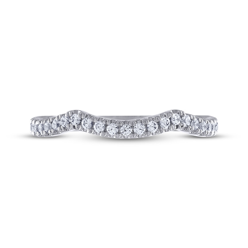 Main Image 10 of THE LEO Legacy Lab-Grown Diamond Wedding Band 1/4 ct tw 14K White Gold