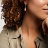 Thumbnail Image 3 of Italian Brilliance Diamond-Cut Drop Earrings 14K Yellow Gold