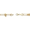 Thumbnail Image 2 of Hollow Love Knot Link Bracelet 10K Yellow Gold 7.5"