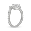 Thumbnail Image 2 of Neil Lane Artistry Pear-Shaped Lab-Grown Diamond Chevron Engagement Ring 1-1/2 ct tw 14K White Gold