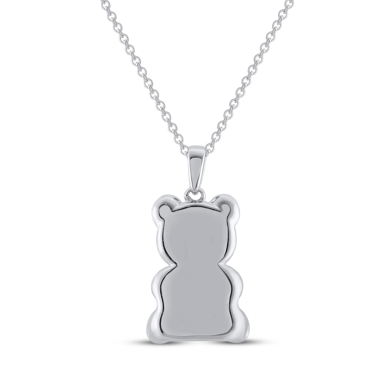 Teddy Bear Jewelry Collection Honoring St. Jude Diamond Necklace 1/20 ...