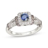 Thumbnail Image 1 of Le Vian Round-Cut Sapphire Ring 5/8 ct tw Diamonds 14K Vanilla Gold