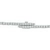 Thumbnail Image 2 of Diamond Tennis Bracelet with Magnetic Clasp 2 ct tw 10K White Gold 7"