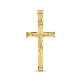 Crucifix Charm 10K Yellow Gold