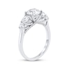 Thumbnail Image 1 of Lab-Created Diamonds by KAY Round-Cut Five-Stone Engagement Ring 2-1/2 ct tw 14K White Gold