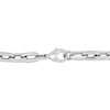 Thumbnail Image 3 of Large Paperclip Chain Necklace Solid Stainless Steel 24&quot;