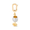 Thumbnail Image 4 of Charmed Memories Wine Glass Charm 10K Two-Tone Gold