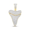 Thumbnail Image 1 of Men's Diamond Shark Tooth Charm 1 ct tw 10K Yellow Gold