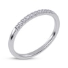 Thumbnail Image 2 of Now + Forever Diamond Anniversary Ring 1/10 ct tw 10K White Gold