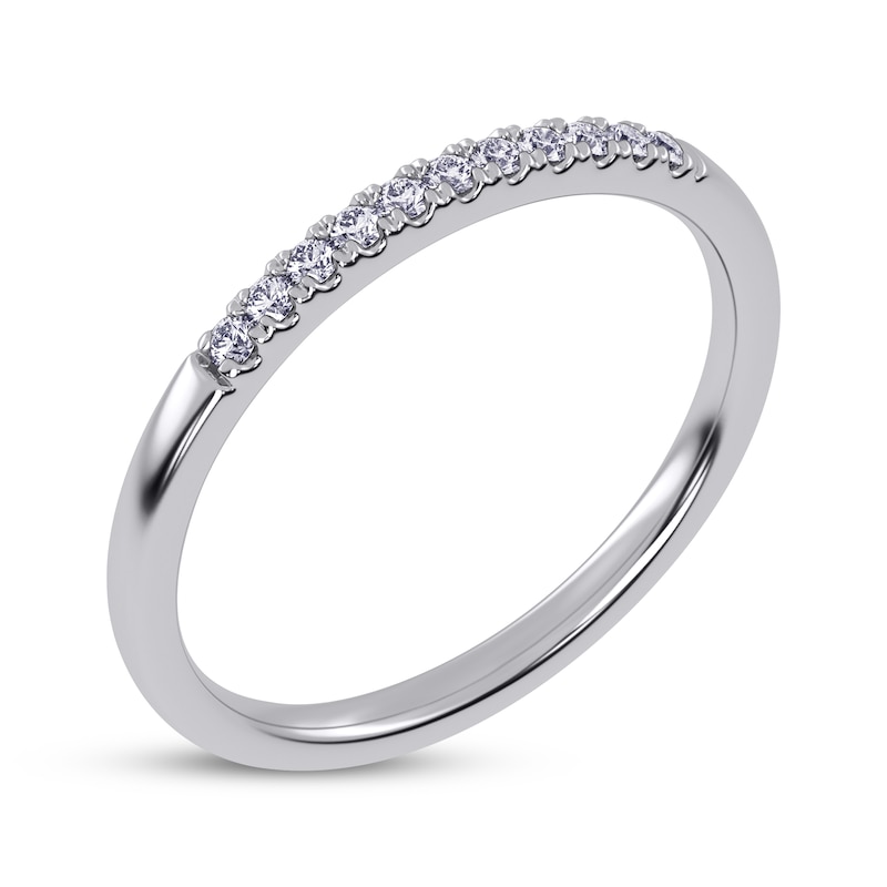 Main Image 2 of Now + Forever Diamond Anniversary Ring 1/10 ct tw 10K White Gold