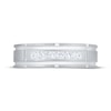 Thumbnail Image 3 of Now + Forever Men's Diamond Channel Wedding Band 1/4 ct tw 10K White Gold