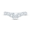 Thumbnail Image 4 of Lab-Grown Diamond Chevron Anniversary Ring 1-1/2 ct tw 14K White Gold