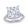 Thumbnail Image 1 of Now + Forever Lab-Grown Diamonds Princess-Cut Engagement Ring 5-1/2 ct tw 14K White Gold