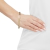 Thumbnail Image 4 of STUDIO BY KAY 8mm Paperclip Chain Bracelet 24K Yellow Gold Vermeil Solid Sterling Silver 7.5"