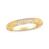 Thumbnail Image 1 of Le Vian Diamond Ribbed Ring 1/8 ct tw 14K Honey Gold