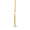 Thumbnail Image 2 of Le Vian Men's Diamond Octagon Tag Necklace 1-1/5 ct tw 14K Honey Gold 22"