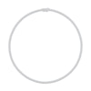 Thumbnail Image 1 of Self-Correcting Lab-Grown Diamond Tennis Necklace 10 ct tw 14K White Gold 17"
