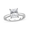 Thumbnail Image 1 of Now + Forever Lab-Grown Diamonds Radiant-Cut Solitaire Hidden Halo Engagement Ring 3-1/8 ct tw 14K White Gold (F/VS2)