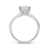 Thumbnail Image 2 of Now + Forever Lab-Grown Diamonds Radiant-Cut Solitaire Hidden Halo Engagement Ring 3-1/8 ct tw 14K White Gold (F/VS2)