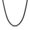 Thumbnail Image 1 of 6.5 mm Chain Necklace Black Ion-Plated Stainless Steel 22"