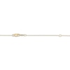Thumbnail Image 4 of STUDIO BY KAY Mother-of-Pearl Clover Puff Disc Necklace 24K Yellow Gold Vermeil Sterling Silver 18"