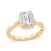 Thumbnail Image 1 of Lab-Grown Diamonds Emerald-Cut Engagement Ring 2-1/3 ct tw 14K Yellow Gold