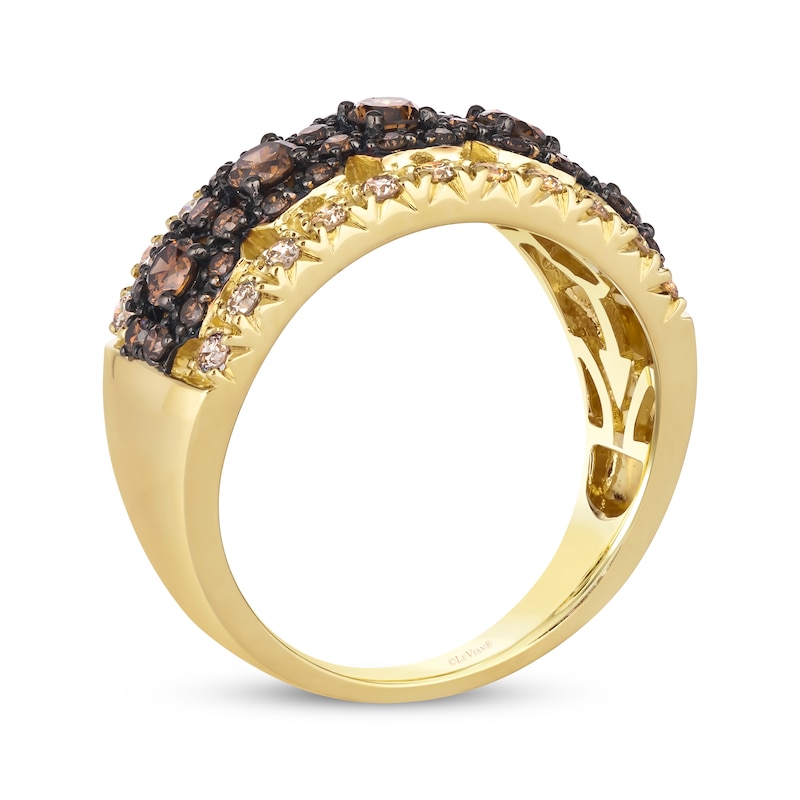 Main Image 3 of Le Vian Diamond Ring 1-1/8 ct tw 14K Honey Gold
