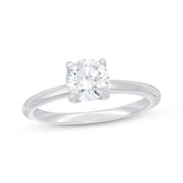Now + Forever Lab-Grown Diamonds Solitaire Engagement Ring 1-1/2 ct tw 14K White Gold (F/SI2)