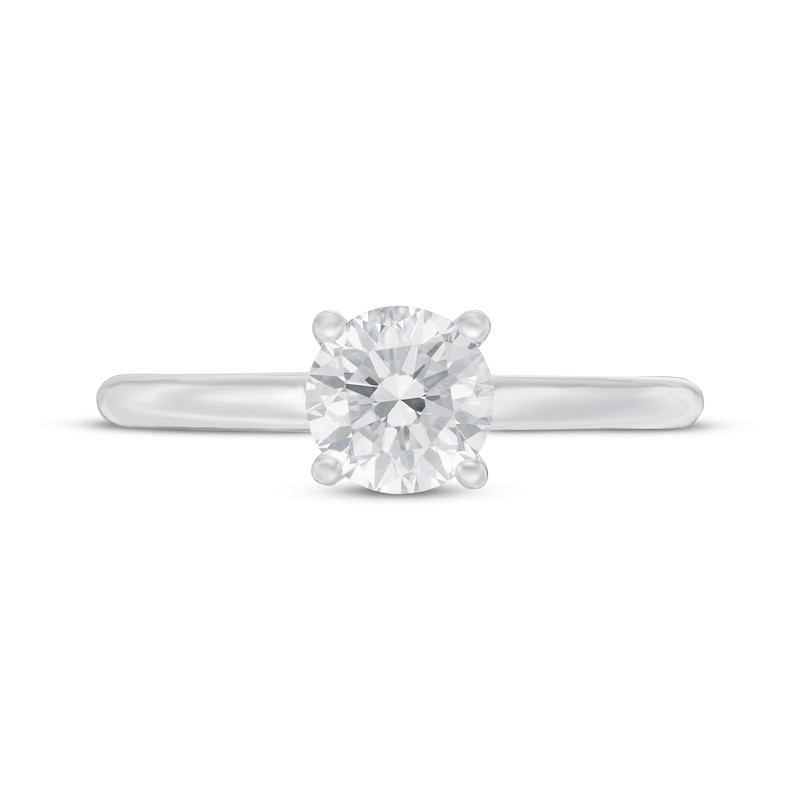 Main Image 3 of Now + Forever Lab-Grown Diamonds Solitaire Engagement Ring 1-1/2 ct tw 14K White Gold (F/SI2)