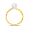 Thumbnail Image 3 of Now + Forever Lab-Grown Diamonds Round-Cut Solitaire Engagement Ring 1 ct tw 14K Yellow Gold (F/SI2)