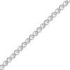 Thumbnail Image 2 of Diamond Heart Link Bracelet 1/2 ct tw Sterling Silver 7&quot;