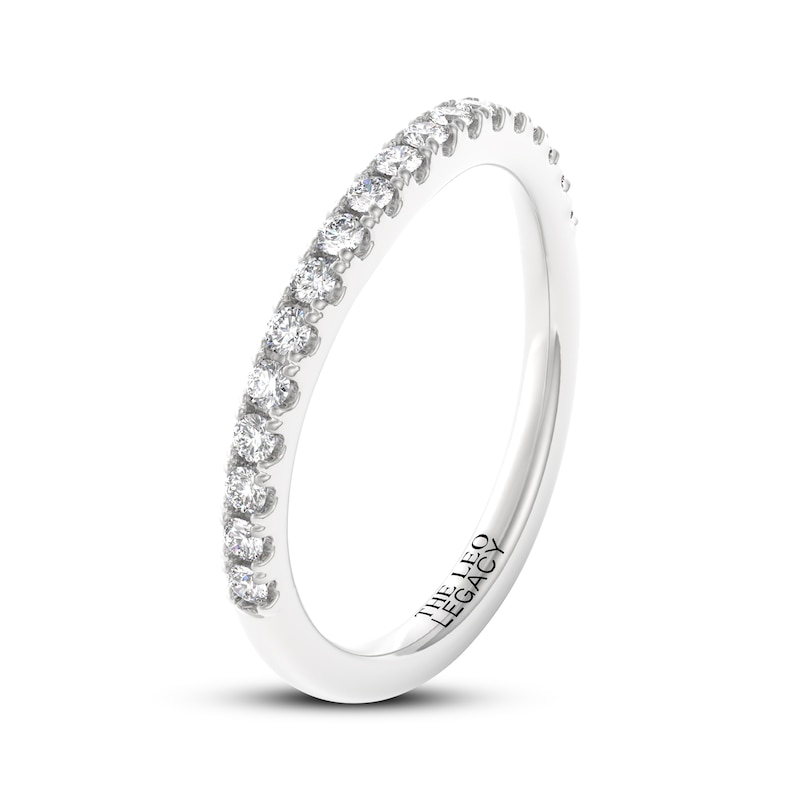 Main Image 5 of THE LEO Legacy Lab-Grown Diamond Wedding Band 1/3 ct tw 14K White Gold
