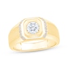 Thumbnail Image 1 of Men's Now + Forever Lab-Grown Diamonds Wedding Band 1 ct tw 14K Yellow Gold