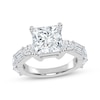 Thumbnail Image 1 of Now + Forever Lab-Grown Diamonds Princess-Cut Engagement Ring 3-1/2 ct tw 14K White Gold