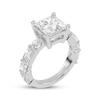 Thumbnail Image 2 of Now + Forever Lab-Grown Diamonds Princess-Cut Engagement Ring 3-1/2 ct tw 14K White Gold