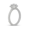 Thumbnail Image 2 of Neil Lane Round-Cut Diamond Cushion Halo Engagement Ring 1-3/8 ct tw 14K White Gold